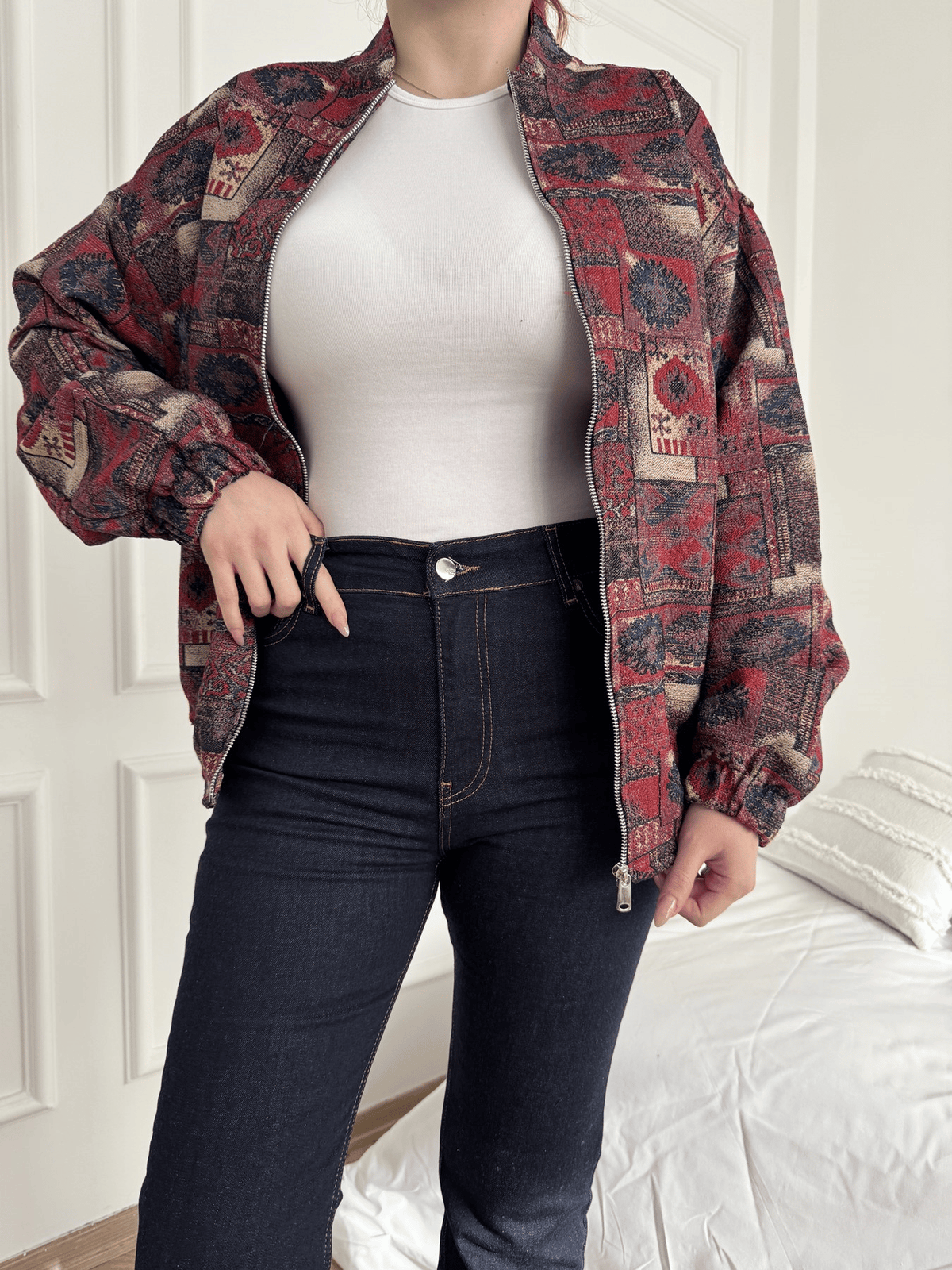 Vintage bomber jacket