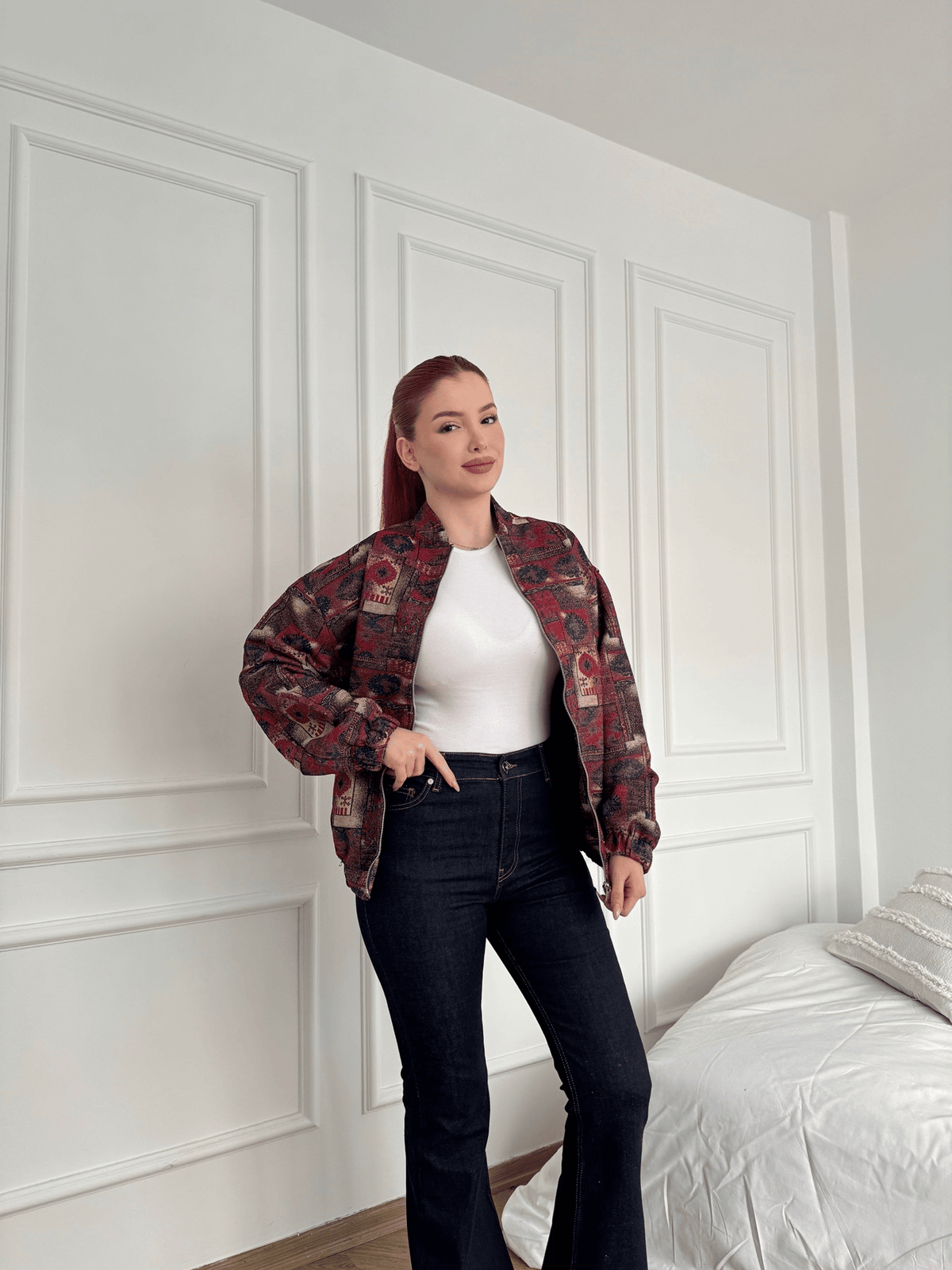 Vintage bomber jacket