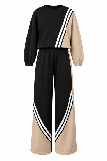 Cotton set with waterproof details