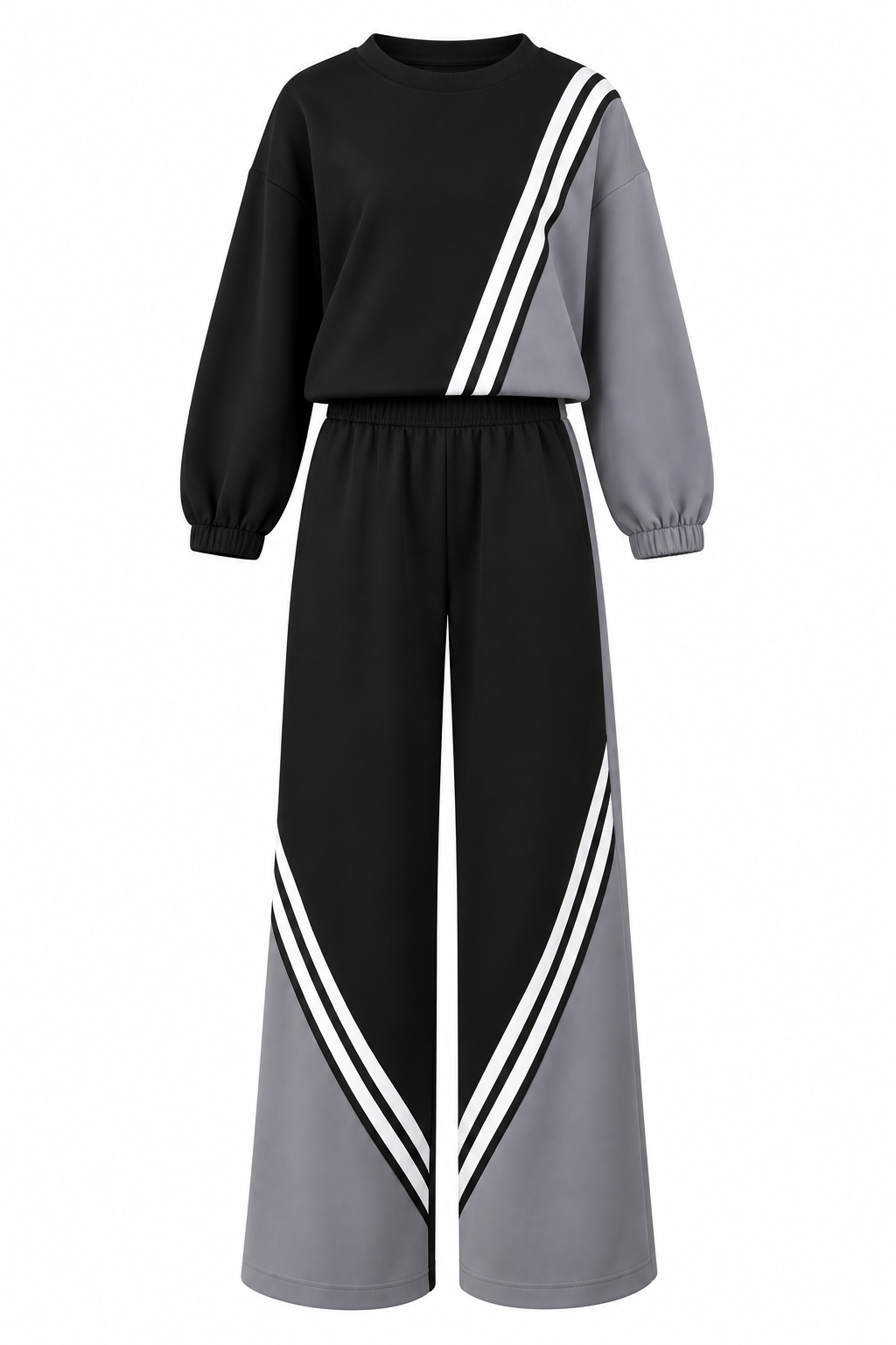 Cotton set with waterproof details