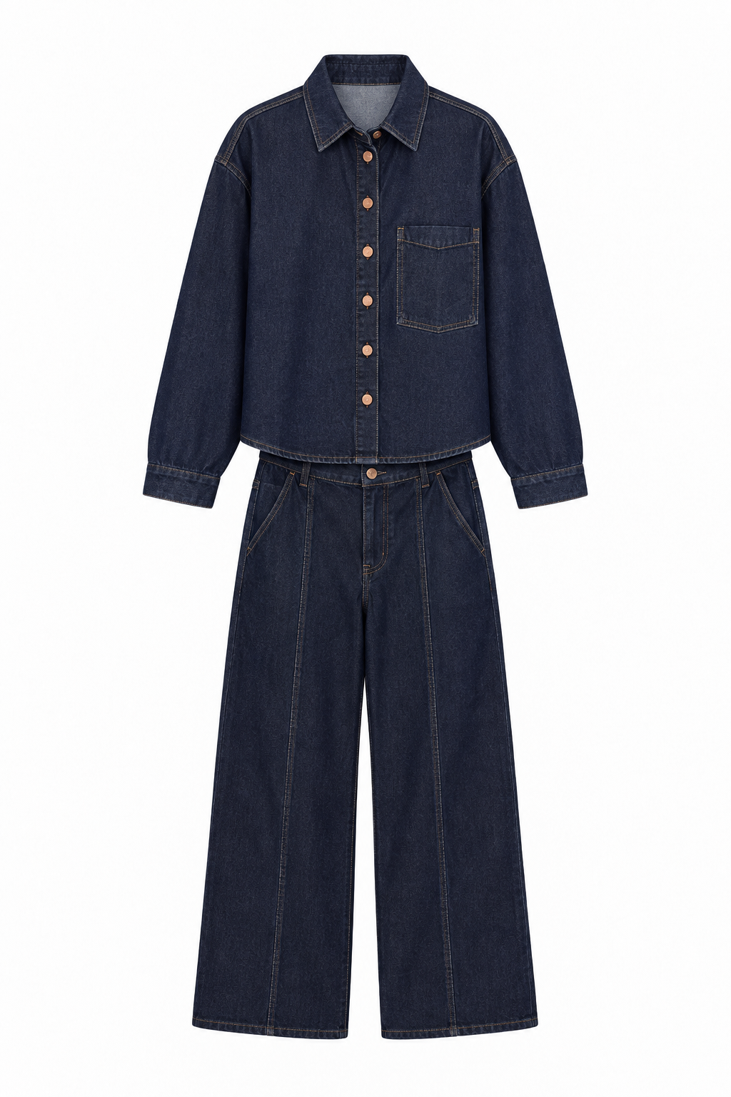 Zara model Jeans set