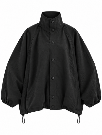 Parachute material oversized jacket (without lining)