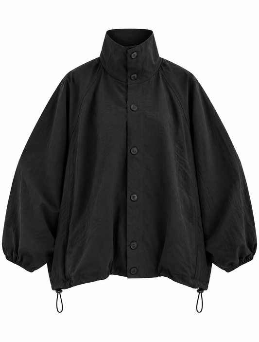 Parachute material oversized jacket (without lining)