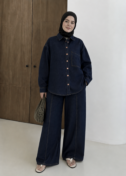 Zara model Jeans set