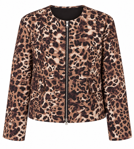 Tiger print jacket
