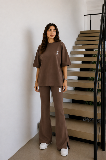 On cloud Oysho fabric tracksuit
