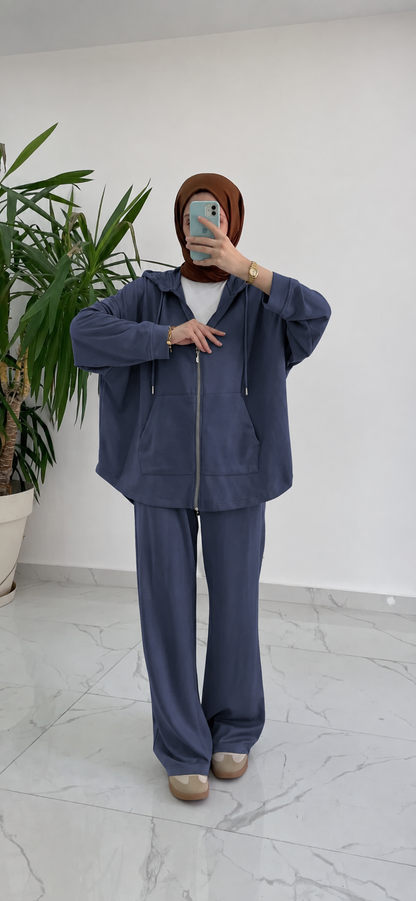 Oysho fabric hooded tracksuit