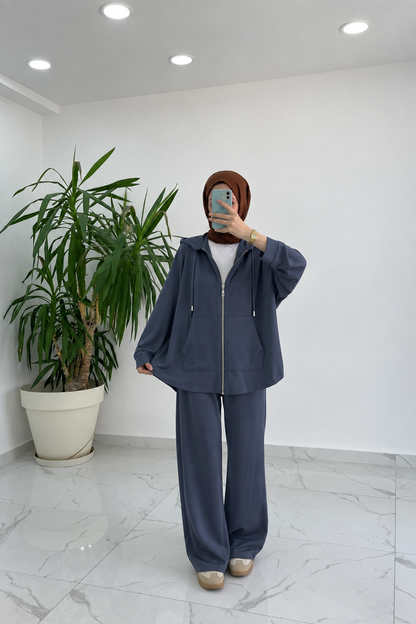 Oysho fabric hooded tracksuit