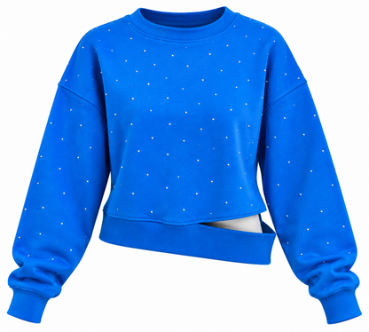 studded sweatshirt