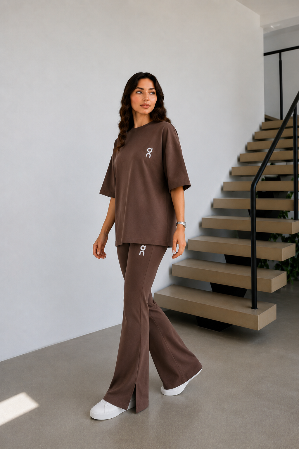 On cloud Oysho fabric tracksuit