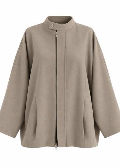 Alven Bomber Jacket - Warm Greige