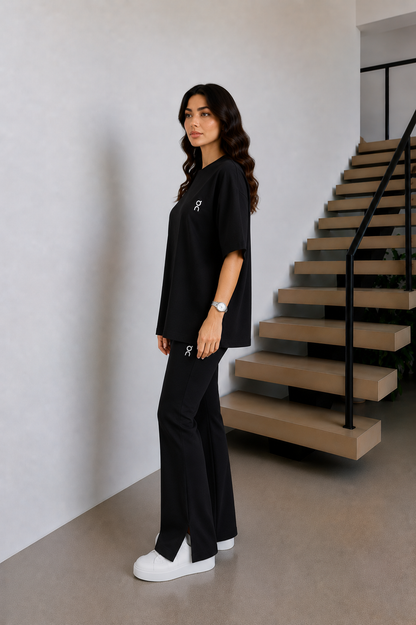 On cloud Oysho fabric tracksuit
