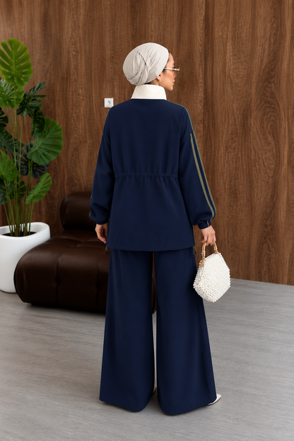 Contrast modal fabric tracksuit