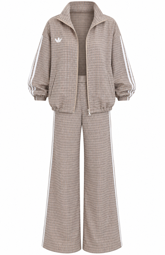 Bellucci Plaid Brand Model Set - beige