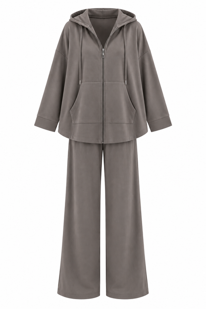 Oysho fabric hooded tracksuit