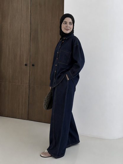 Zara model Jeans set