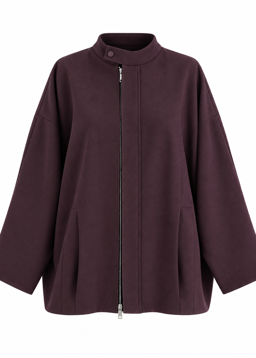 Alven Bomber Jacket - deep plum