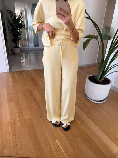Oversized Oysho fabric tracksuit