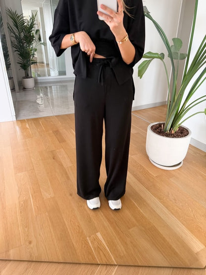 Oversized Oysho fabric tracksuit