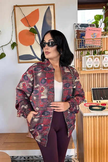Vintage bomber jacket