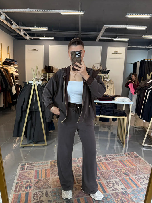 Network Oysho fabric tracksuit with Parachute details