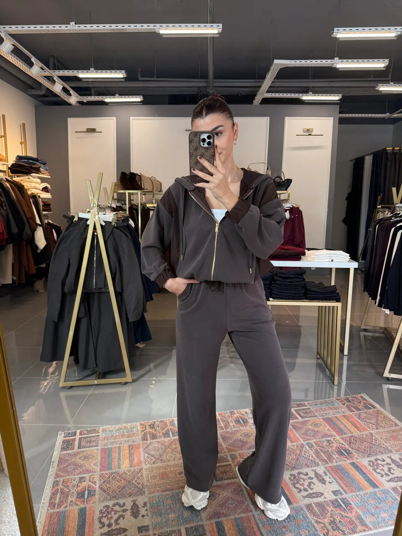 Network Oysho fabric tracksuit with Parachute details