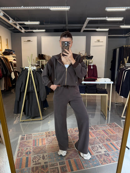 Network Oysho fabric tracksuit with Parachute details