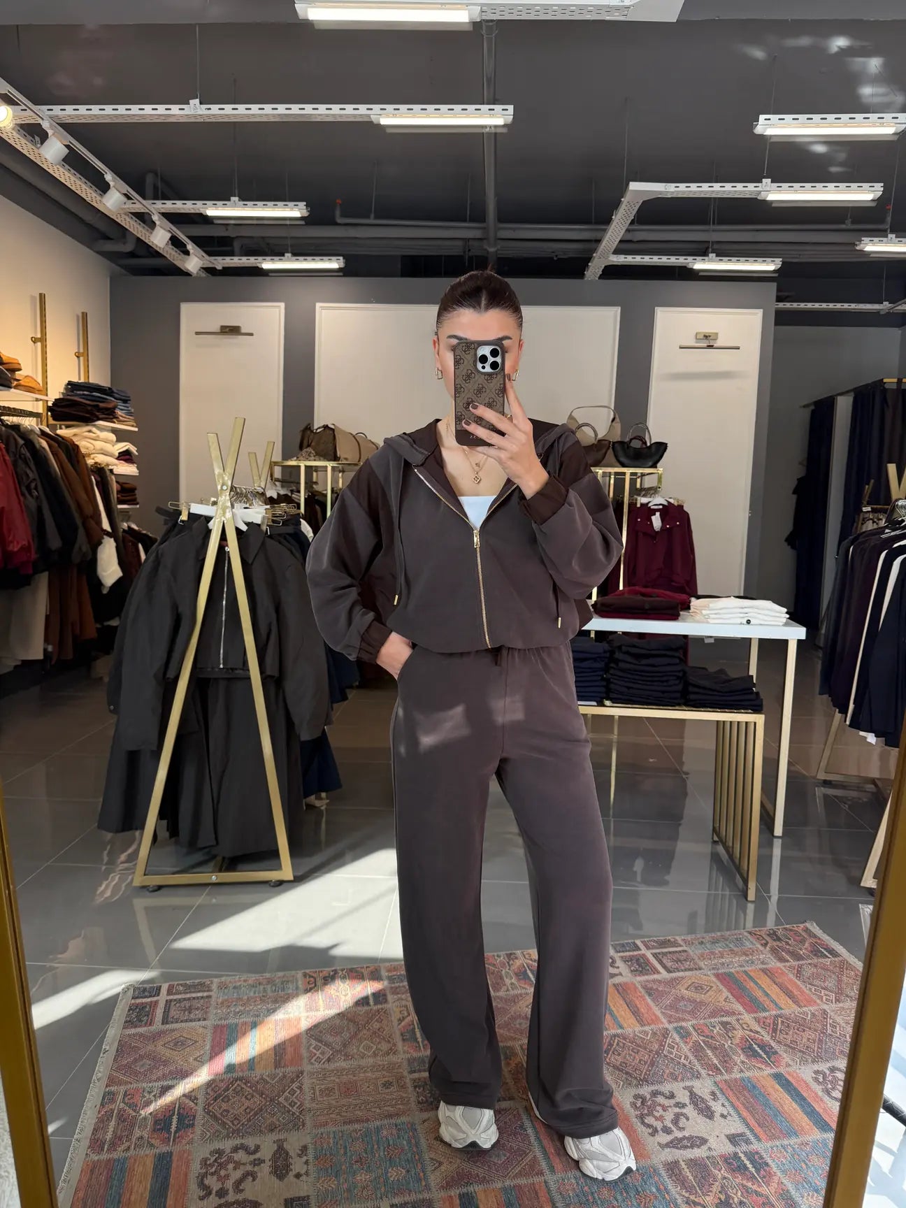 Network Oysho fabric tracksuit with Parachute details
