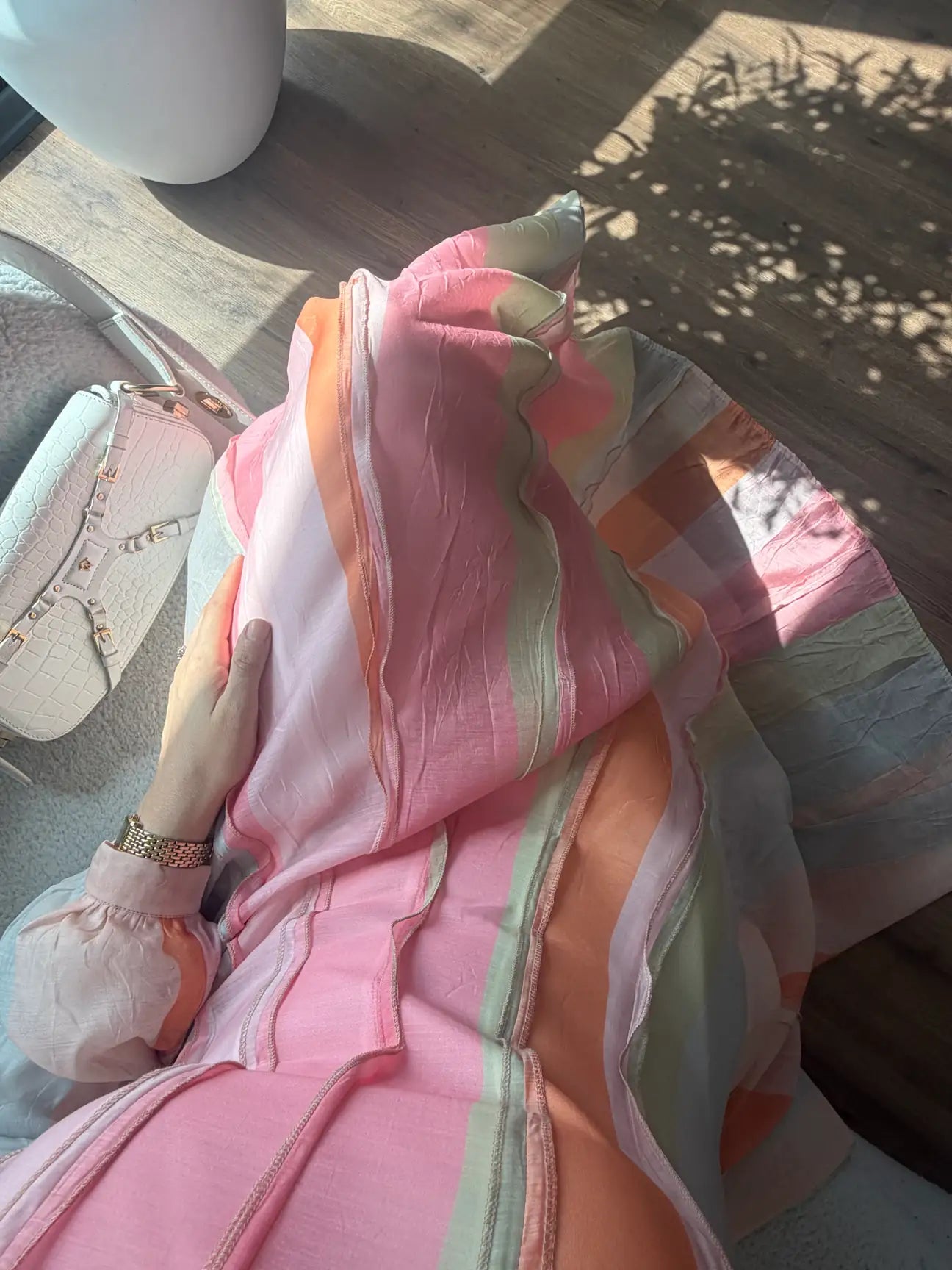 Candy Stripe Maxi Dress