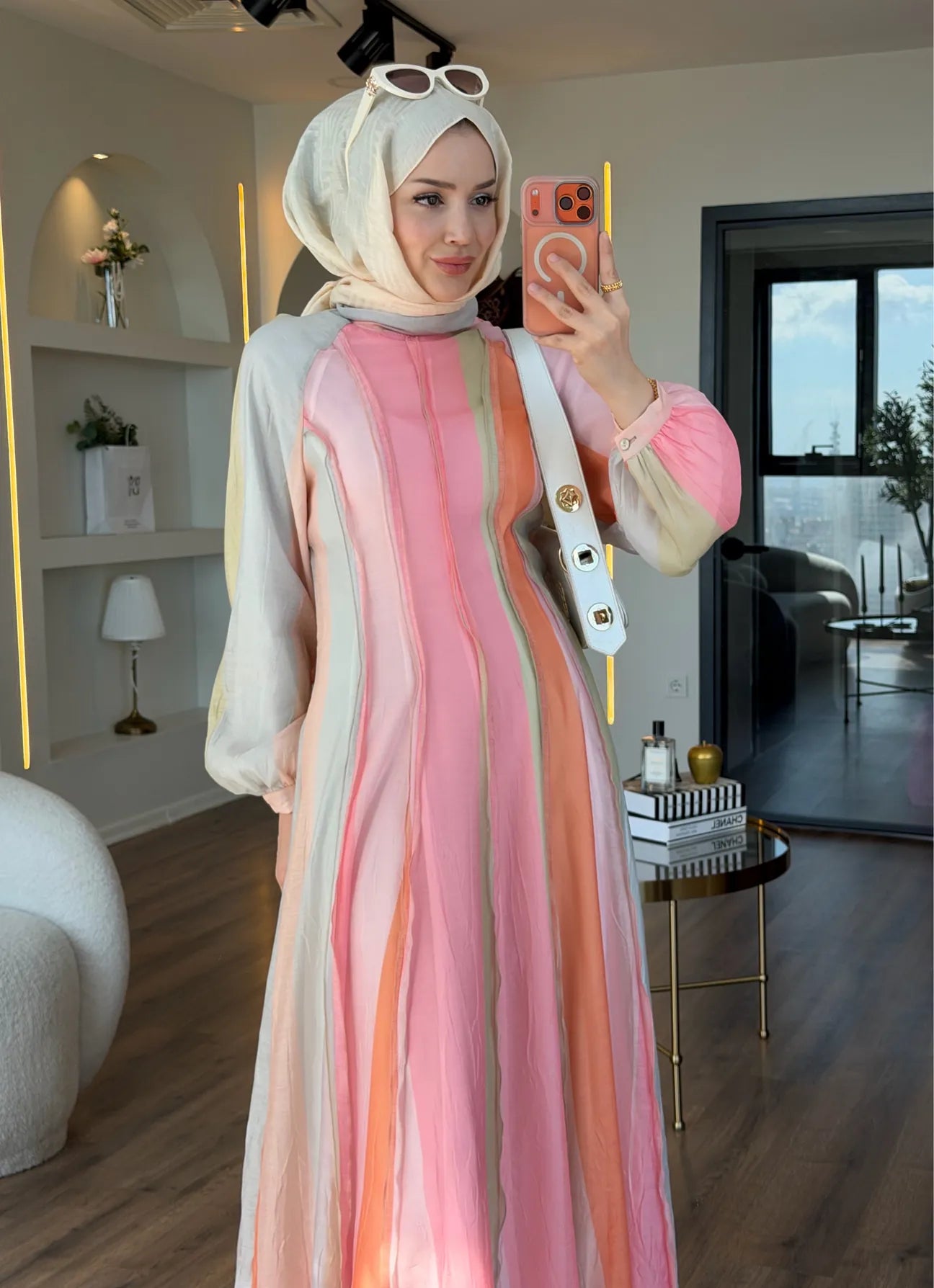 Candy Stripe Maxi Dress