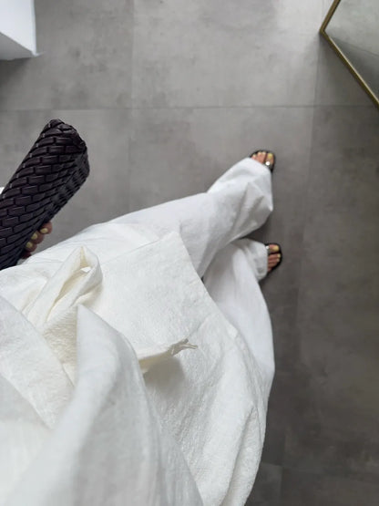 Belted kimono co-ord set