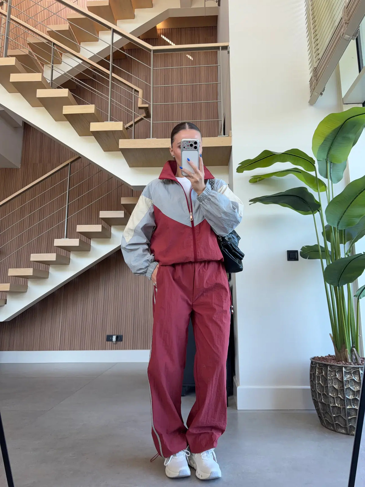 Contract Parachute fabric tracksuit