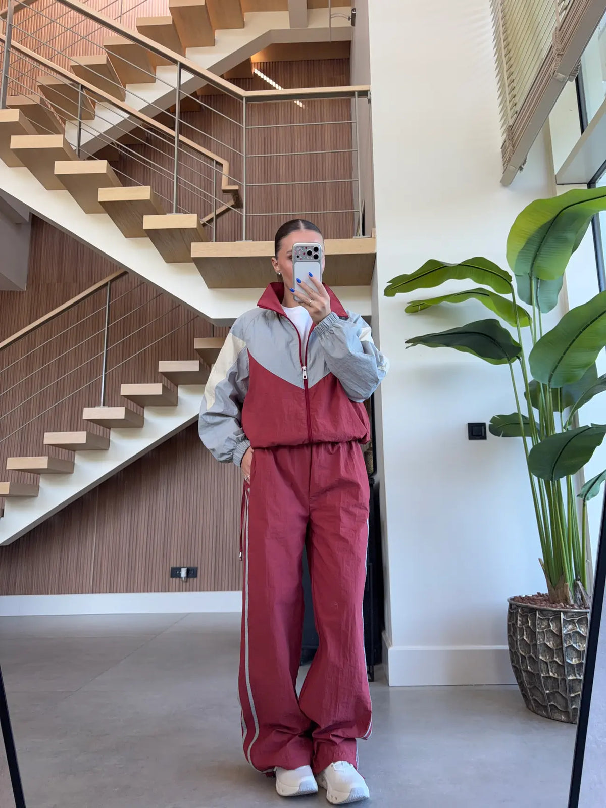 Contract Parachute fabric tracksuit