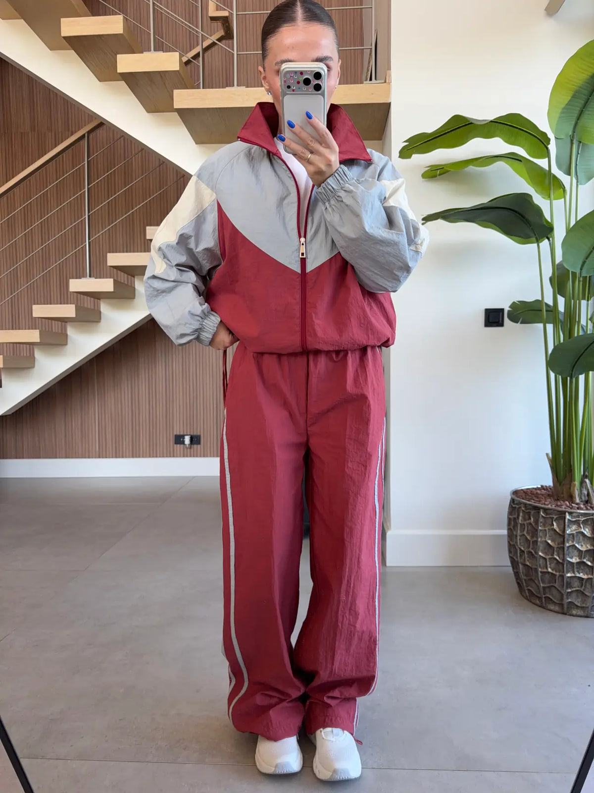 Contract Parachute fabric tracksuit