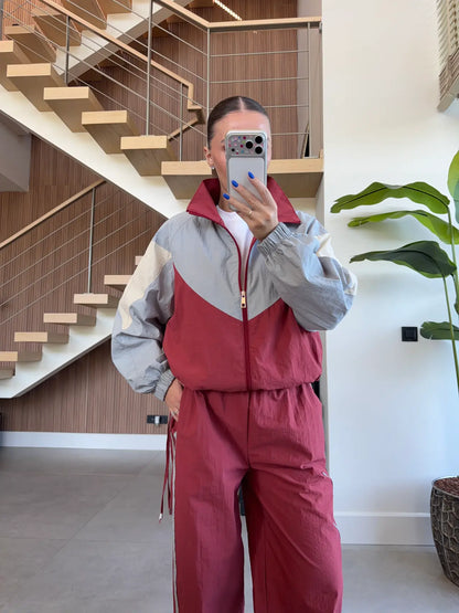 Contract Parachute fabric tracksuit