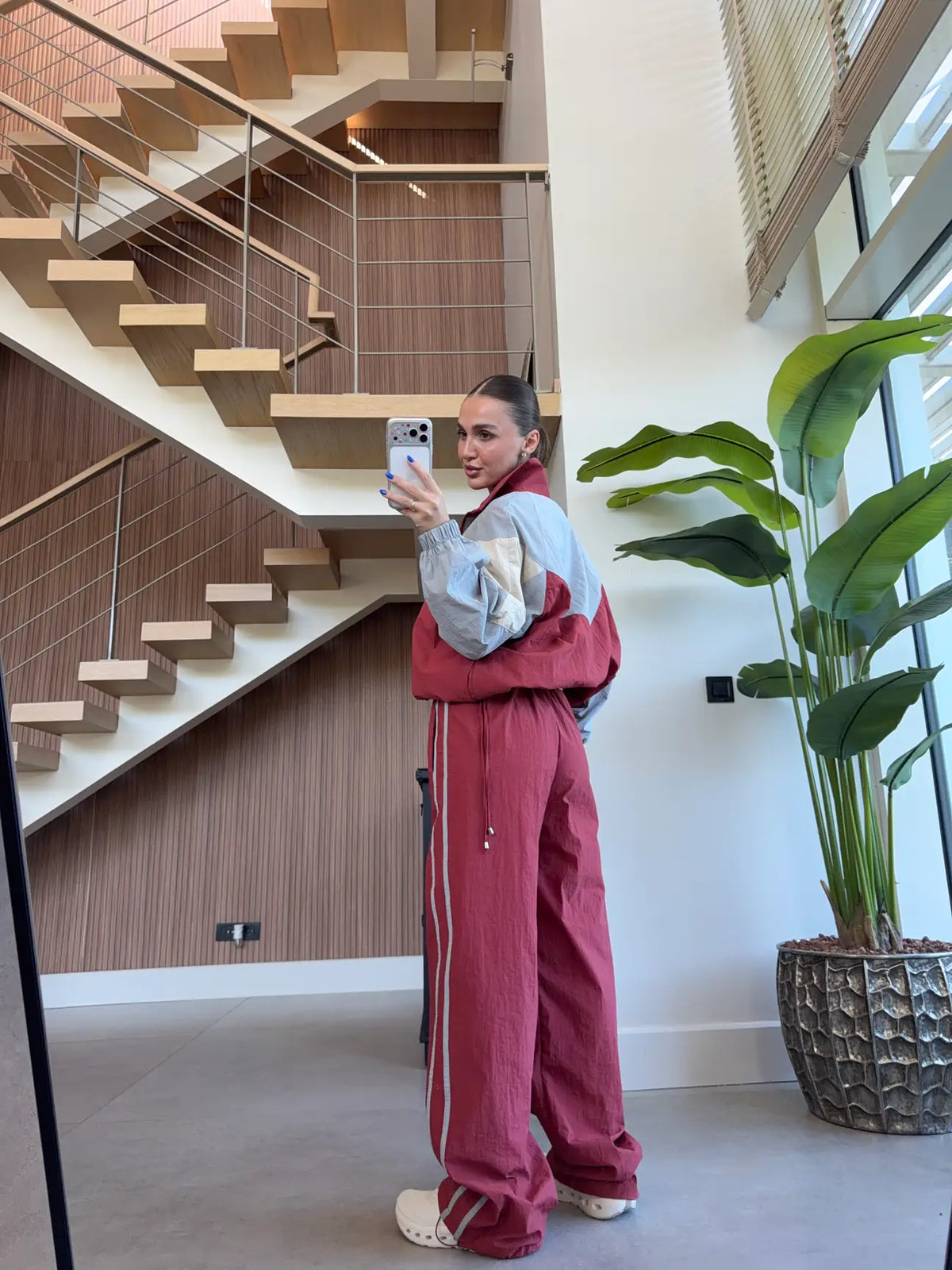 Contract Parachute fabric tracksuit
