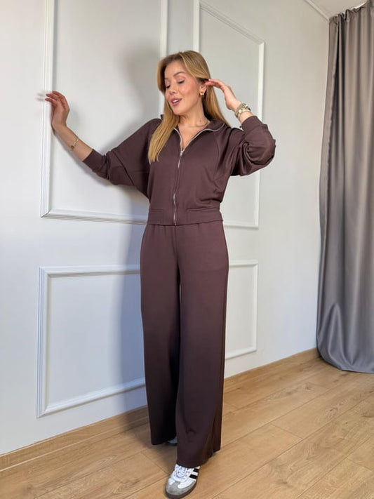 Oysho fabric Batwing Sleeve Modal Set