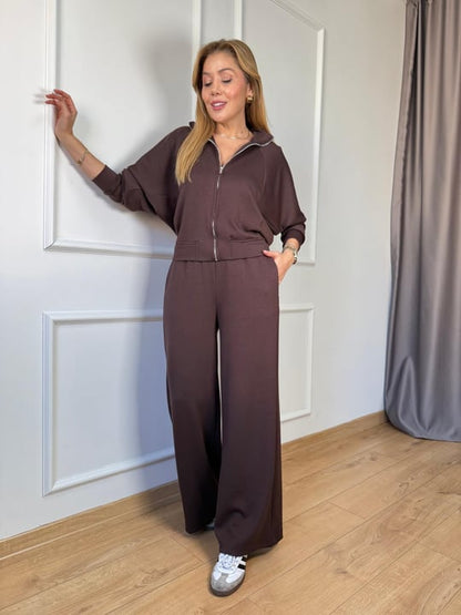 Oysho fabric Batwing Sleeve Modal Set