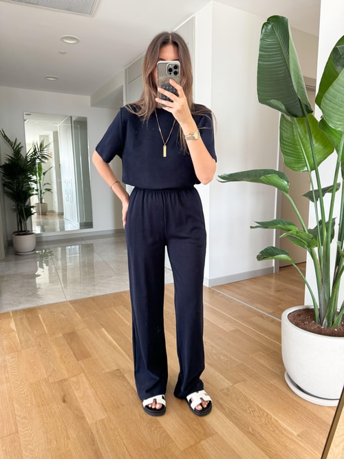 Oysho tracksuit- navy blue