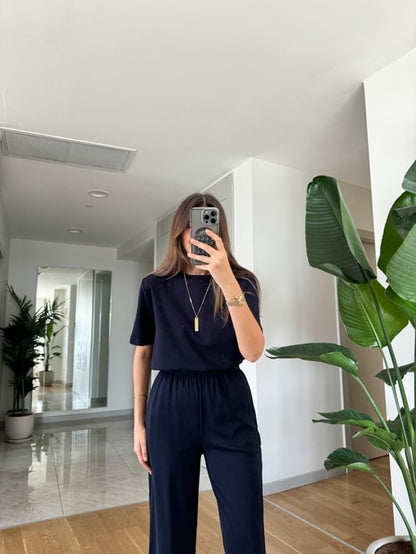 Oysho tracksuit- navy blue