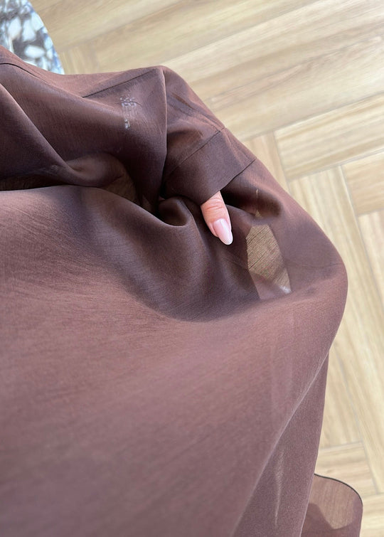 Oversized Batwing Top with Wide-Leg Pants chiffon Set