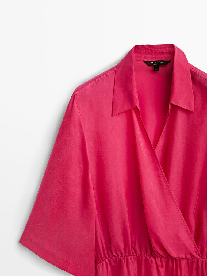 Massimo dutti silk dress