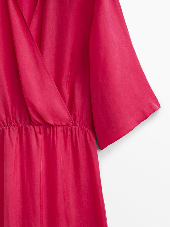 Massimo dutti silk dress
