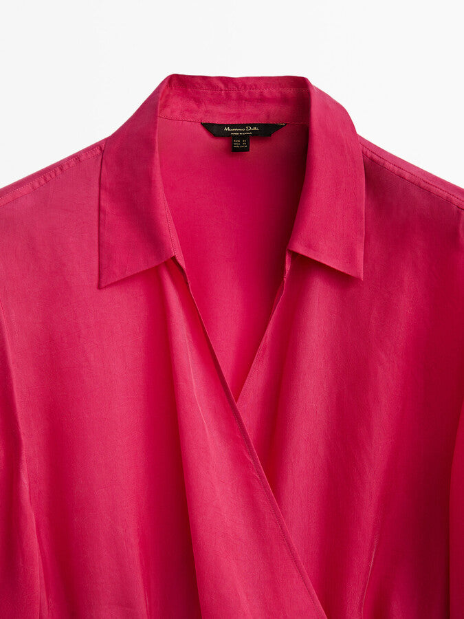 Massimo dutti silk dress