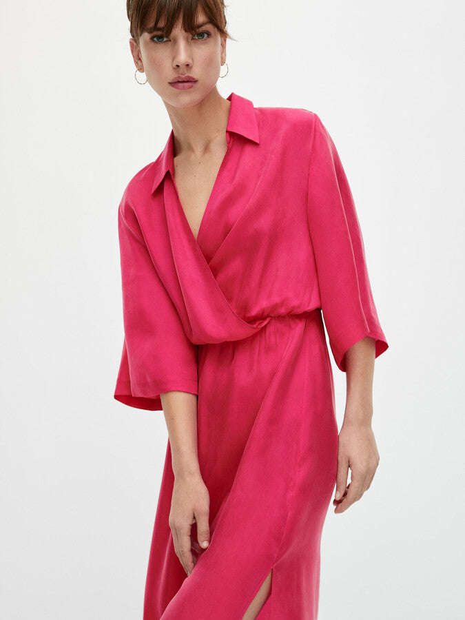 Massimo dutti silk dress