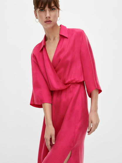 Massimo dutti silk dress