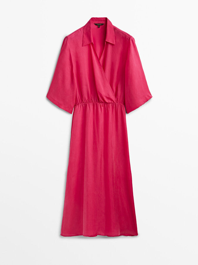Massimo dutti silk dress