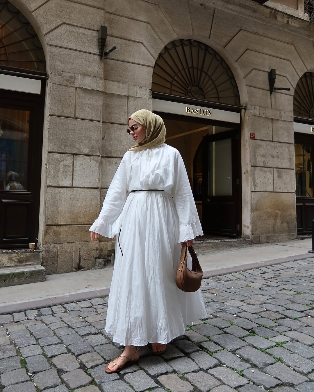Ruffle sleeves shirt with boheme maxi skirt co-ord set