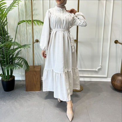 Viscon dress with details