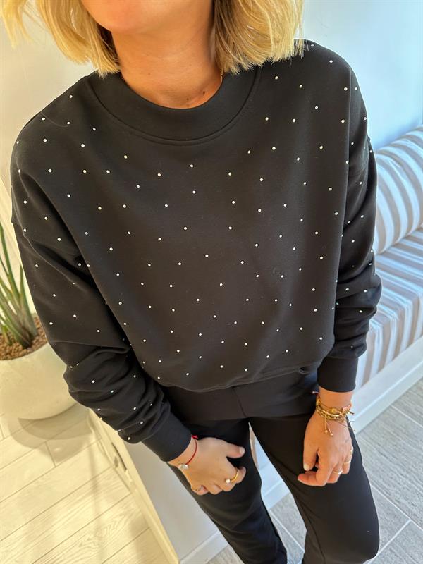 studded sweatshirt